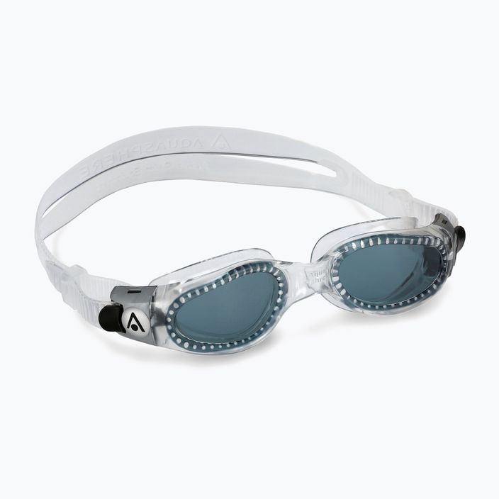 Aquasphere Kaiman átlátszó/füstös gyermek úszószemüveg EP3070000LD 8