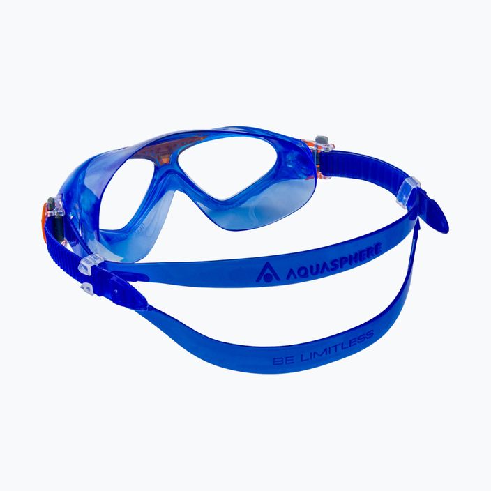 Aqua Sphere Vista gyermek úszómaszk kék MS5084008LC 4