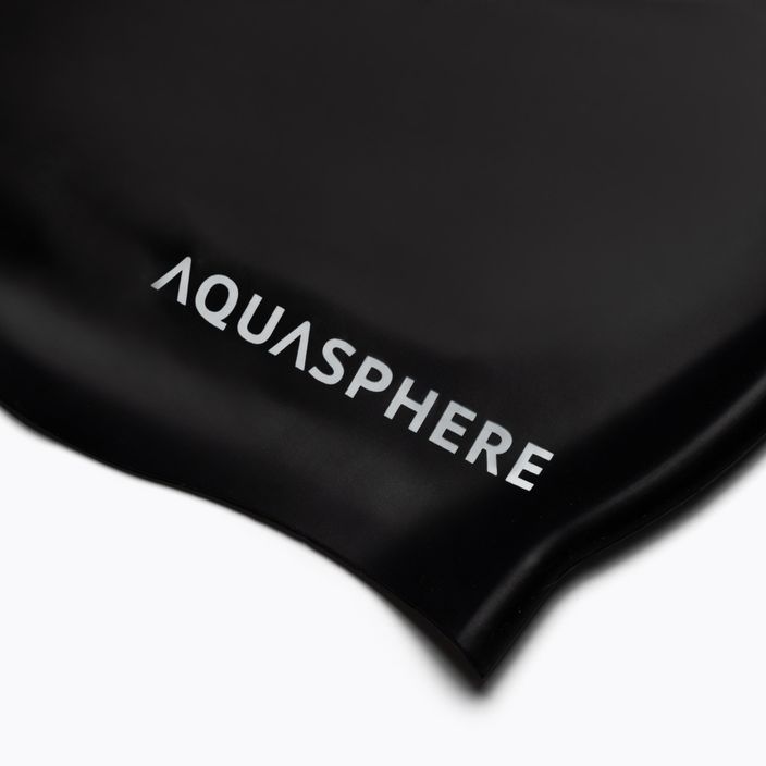 Aqua Sphere Plain szilikon úszósapka fekete SA212EU0109 2