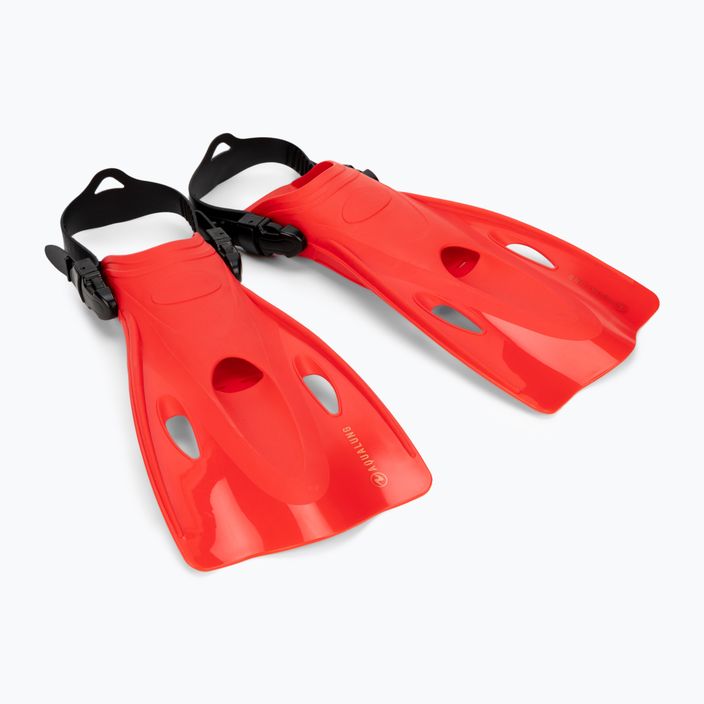 Aqualung Hero Set gyermek snorkel szett piros SV1160675SM 6