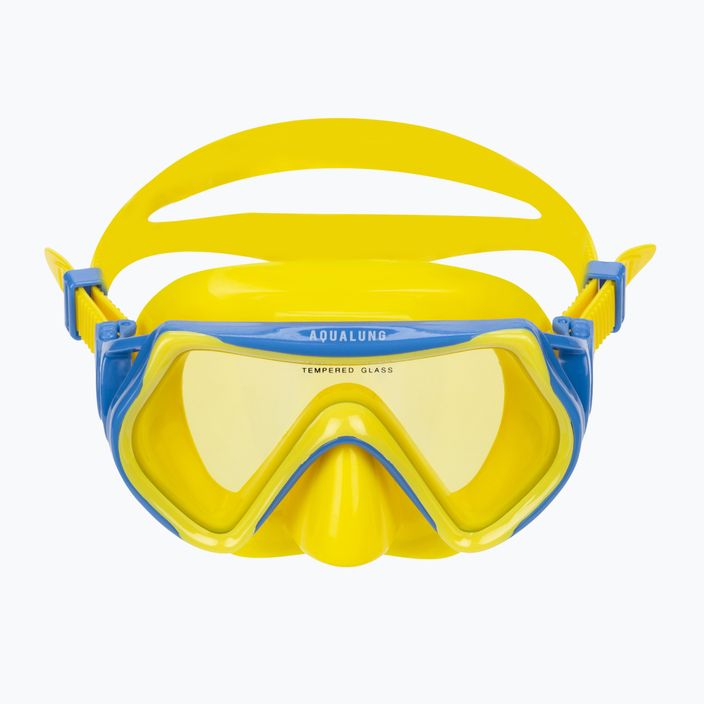 Aqualung Gyermek Snorkelling Hero szett sárga és kék SV1160740SM 3