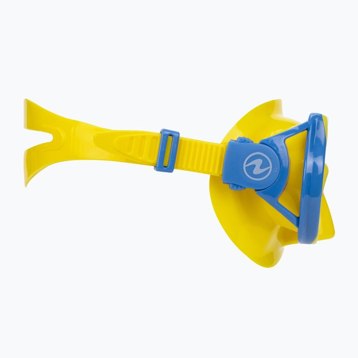 Aqualung Gyermek Snorkelling Hero szett sárga és kék SV1160740SM 4