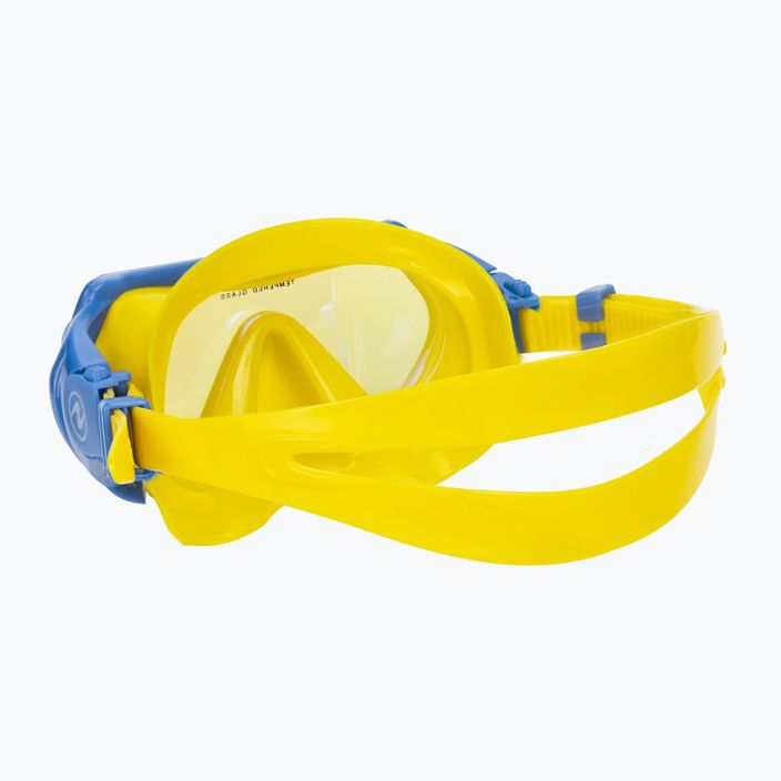 Aqualung Gyermek Snorkelling Hero szett sárga és kék SV1160740SM 5