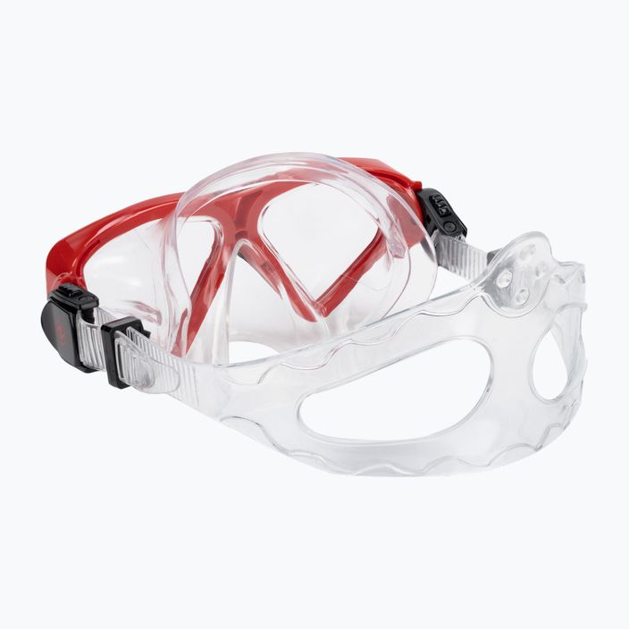 Aqualung Saturn Combo Snorkel Kit maszk + snorkel piros SC3980006 4