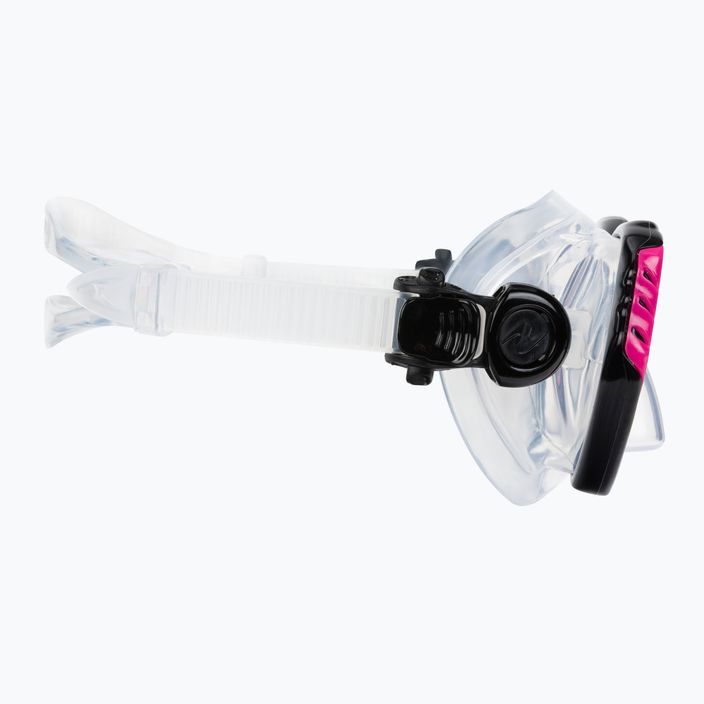 Aqualung Cub Combo gyermek snorkel készlet maszk + snorkel fekete/rózsaszín SC3990002 4