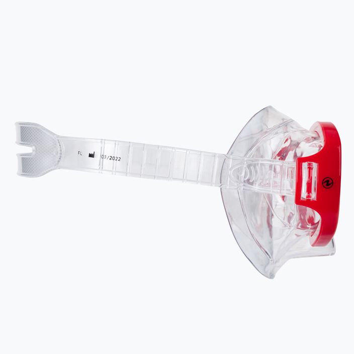 Aqualung Raccon Combo gyermek snorkel készlet maszk + snorkel piros/fekete SC4000098 4