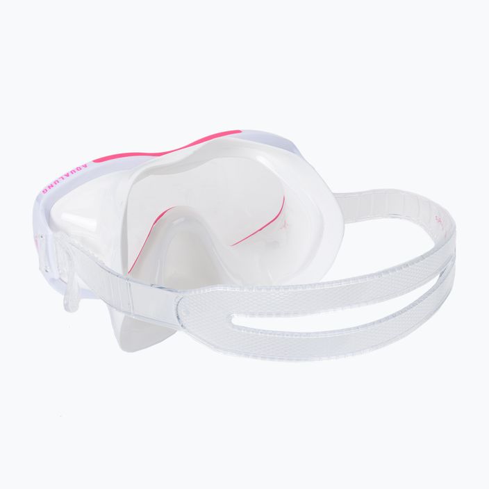 Aqualung Raccon gyermek snorkel készlet maszk + snorkel rózsaszín SC4000902 5