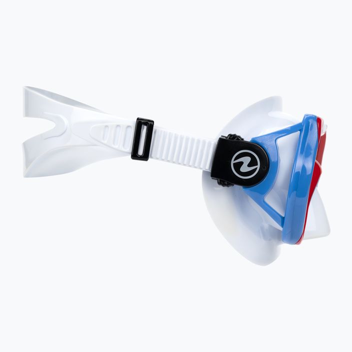 Aqualung gyermek sznorkel Hero szett fehér és kék SV1160940 4