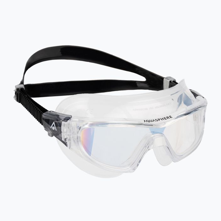 Aquasphere Vista Pro átlátszó/fekete/tükrös irizáló úszómaszk MS5040001LMI