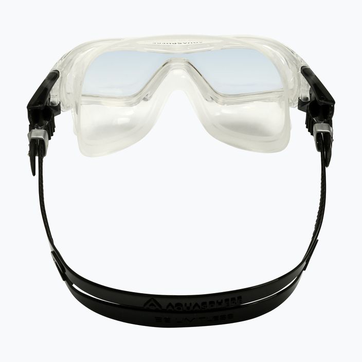 Aquasphere Vista Pro átlátszó/fekete/tükrös irizáló úszómaszk MS5040001LMI 9