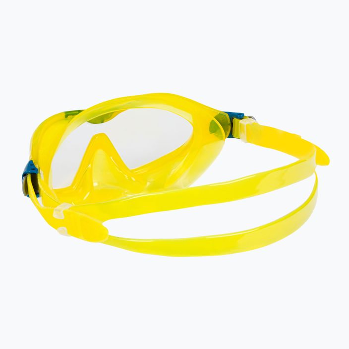 Aqualung Mix gyermek snorkel készlet maszk + snorkel sárga/kék SC4250798 5