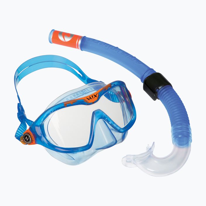 Aqualung Mix gyermek snorkel készlet maszk + snorkel kék SC4254008 10