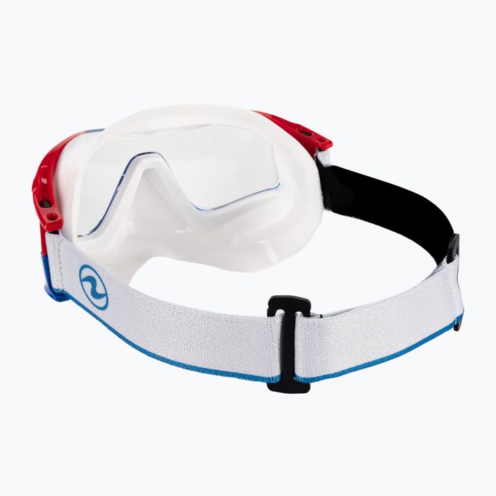 Aqualung Vita Combo Snorkelling Kit maszk + snorkel fehér és fekete SC4260901 5