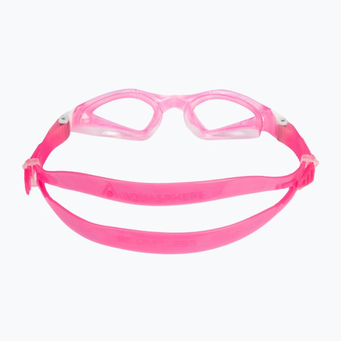 Aquasphere Kayenne rózsaszín / fehér / lencsék tiszta gyermek úszószemüveg EP3190209LC 5