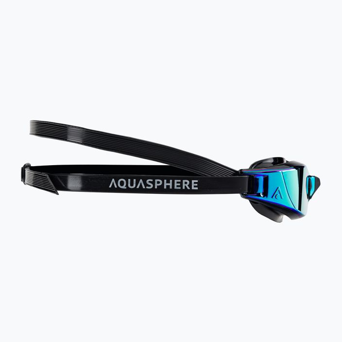 Aquasphere Xceed úszószemüveg fekete / fekete / lencsék tükörsárga EP3200101LMY 3
