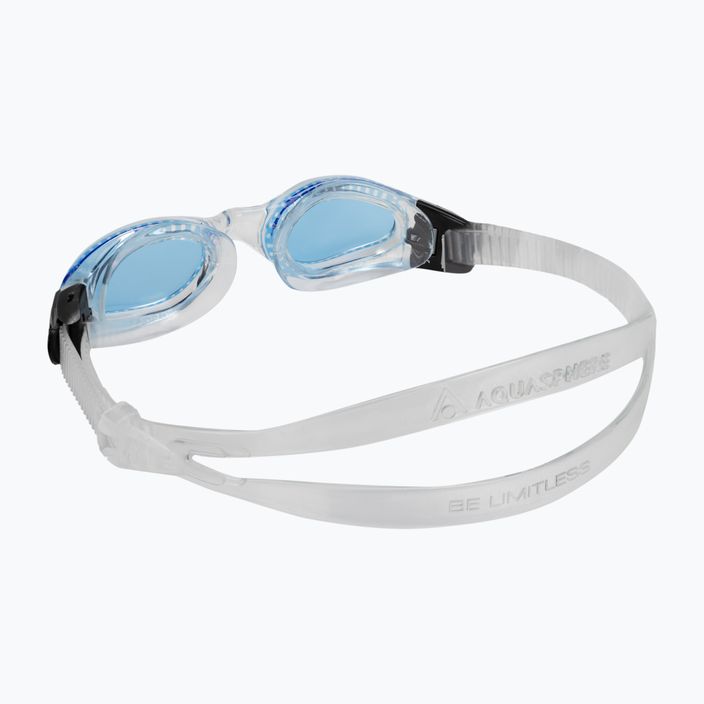 Aquasphere Kaiman Compact átlátszó/kék színű úszószemüveg EP3230000LB 4