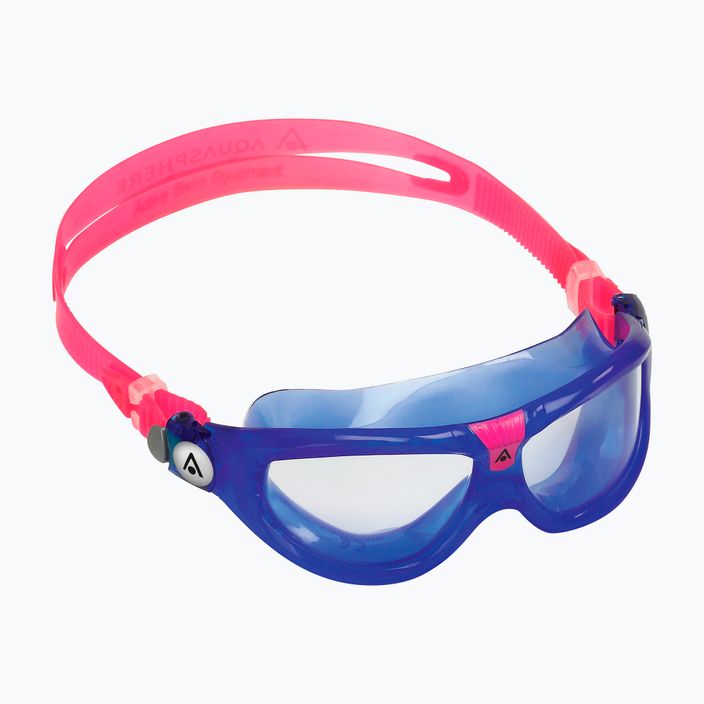 Aquasphere Seal Kid 2 rózsaszín/rózsaszín/tiszta gyermek úszómaszk MS5614002LC