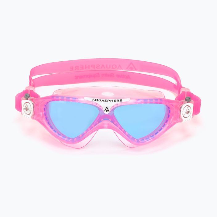 Aquasphere Vista gyermek úszómaszk rózsaszín/fehér/kék MS5630209LB 7