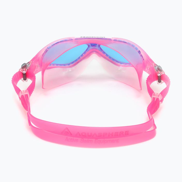 Aquasphere Vista gyermek úszómaszk rózsaszín/fehér/kék MS5630209LB 8