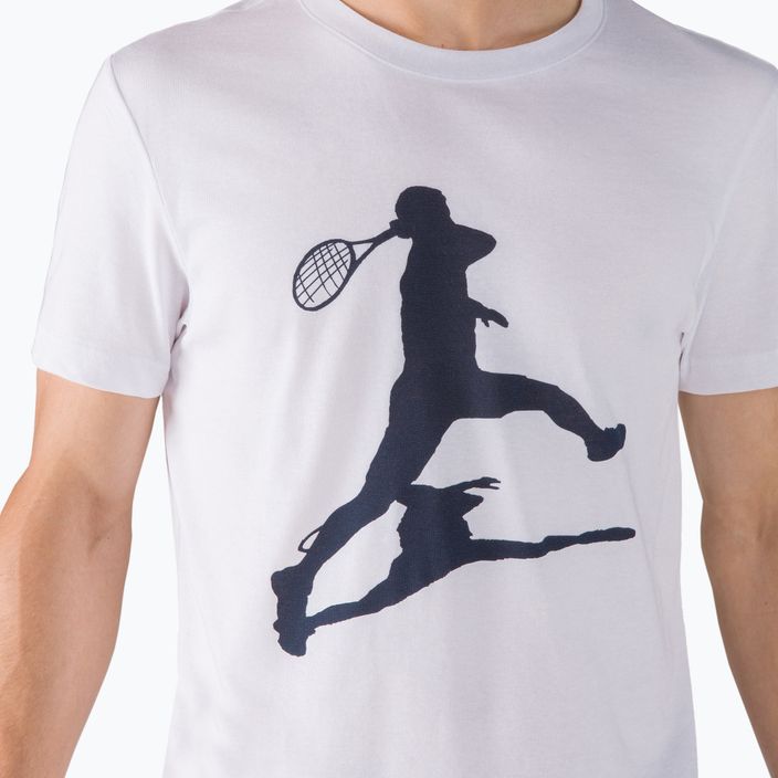 Férfi teniszpóló Lacoste 001 fehér TH6661 4