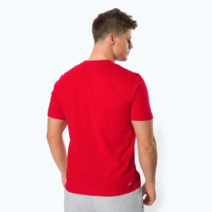 Lacoste férfi teniszpóló piros TH7618 3