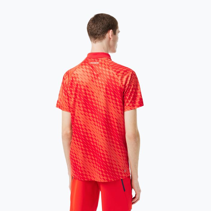 Lacoste férfi tenisz póló póló piros DH5174 2