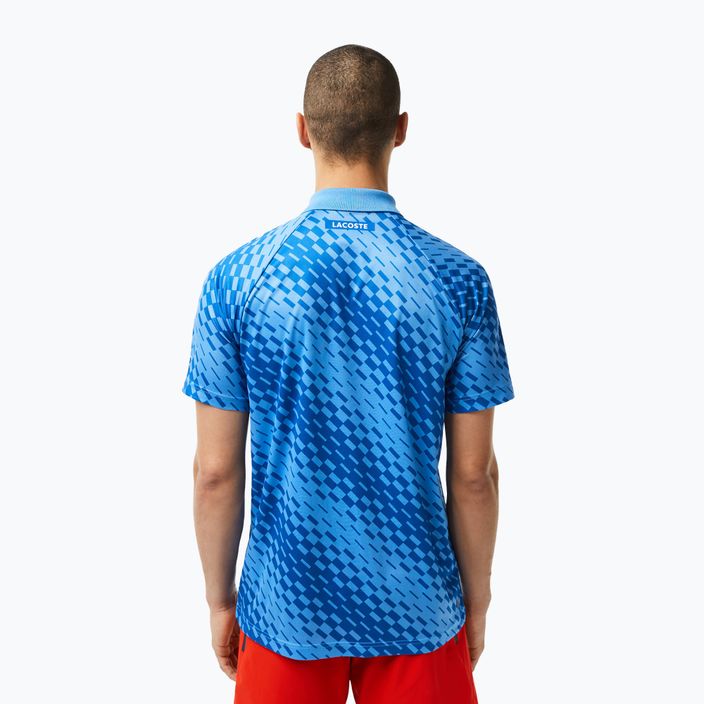 Lacoste férfi tenisz póló póló kék DH5174 2