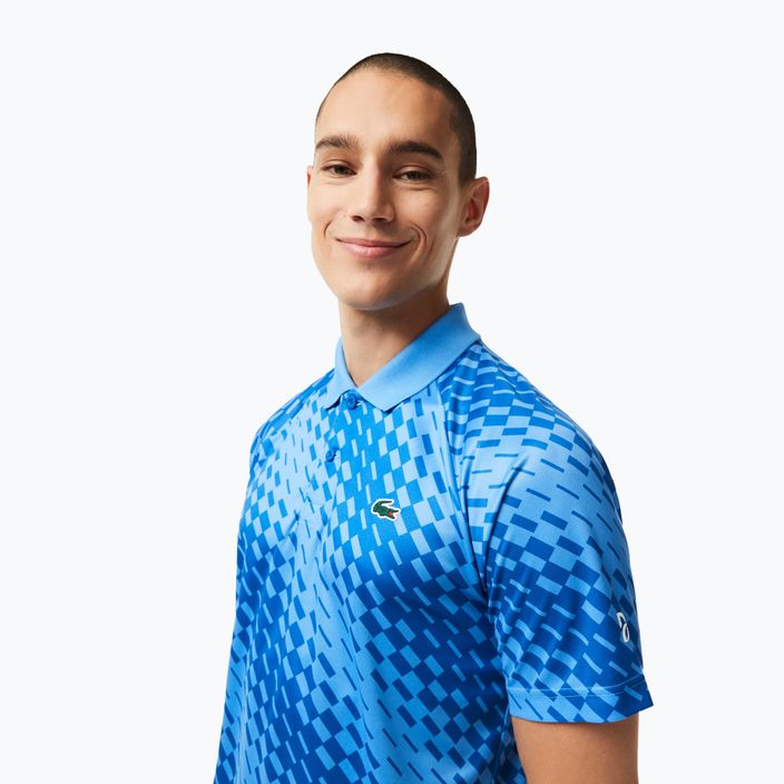 Lacoste férfi tenisz póló póló kék DH5174 3