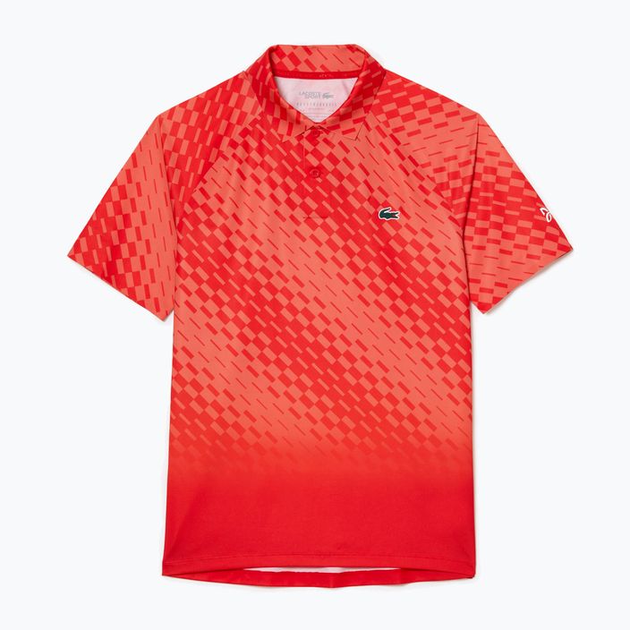 Lacoste férfi tenisz póló póló piros DH5177 4
