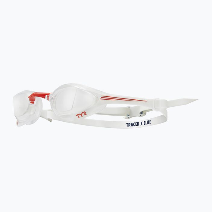 TYR Tracer-X Elite Racing úszószemüveg világos/piros/tengerészkék LGTRXEL_642 6