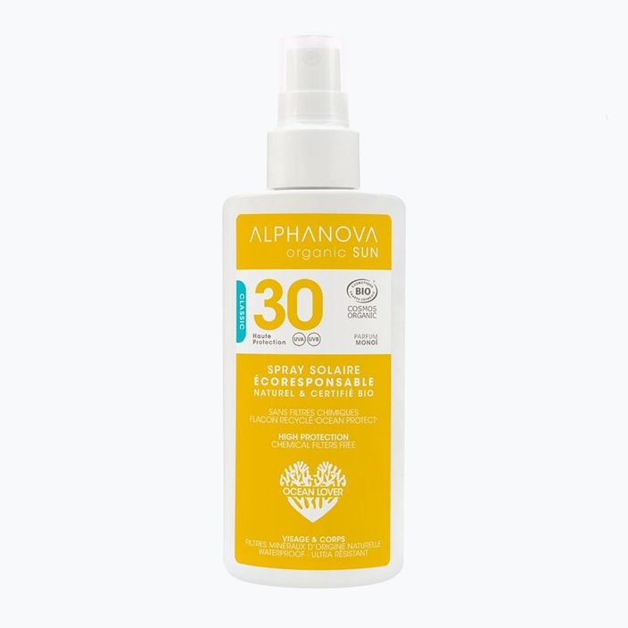 Alphanova Sun Bio Filter 30 fényvédő spray