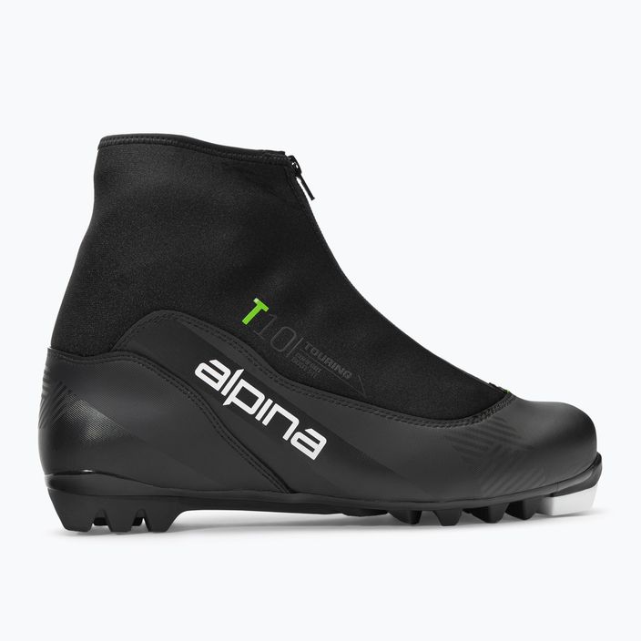 Férfi sífutócipő Alpina T 10 black/green 2