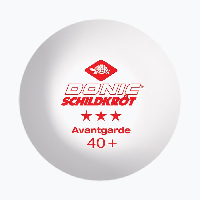 DONIC Schildkröt 3-Star Avantgarde asztalitenisz labdák Poly 40+6 db szín 608533 2