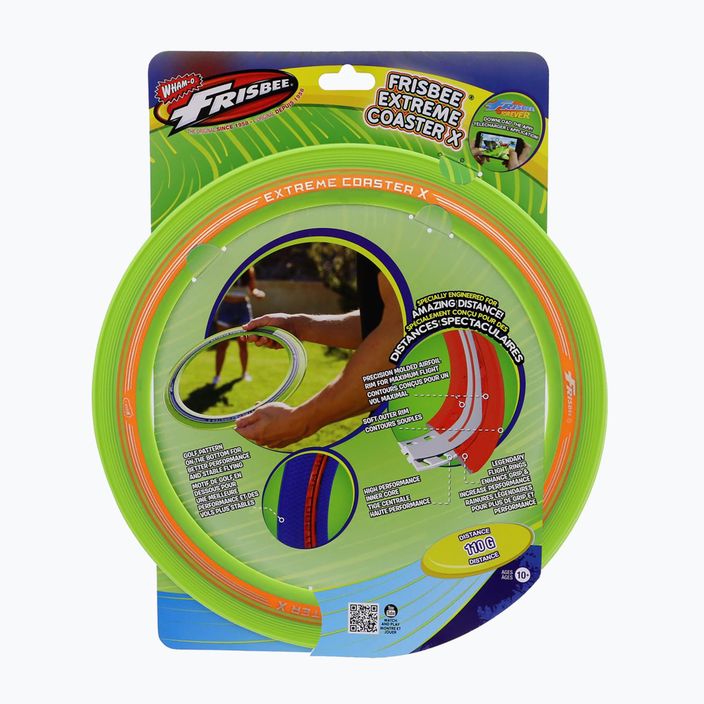 Sunflex Frisbee Extreme Coaster X zöld/narancs 81137 2