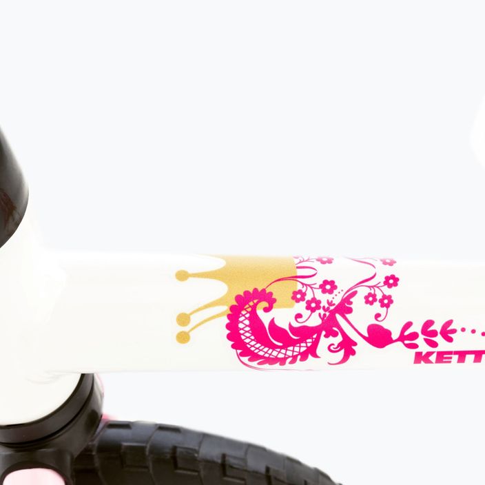 Kettler terepkerékpár Speedy fehér és rózsaszín 4865 15