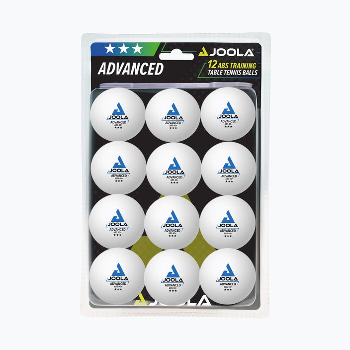 Asztalitenisz labdák JOOLA Advanced Training 40+ 12 db. white