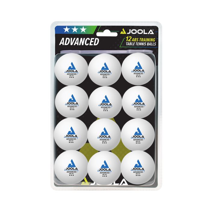 Asztalitenisz labdák JOOLA Advanced Training 40+ 12 db. white 2