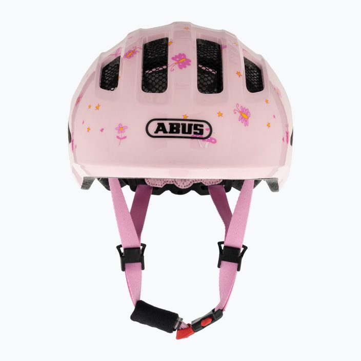 ABUS gyermek kerékpáros sisak Smiley 3.0 rózsaszín hercegnő 2