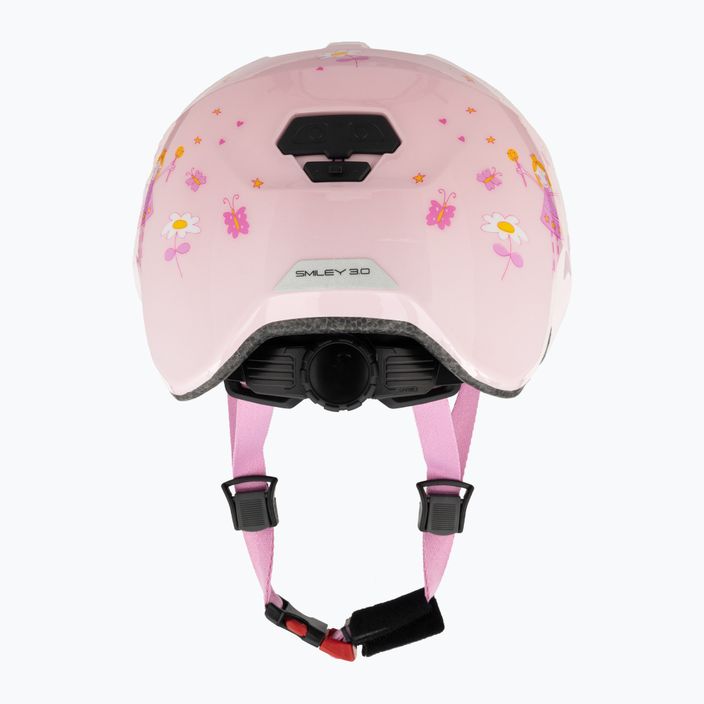ABUS gyermek kerékpáros sisak Smiley 3.0 rózsaszín hercegnő 3