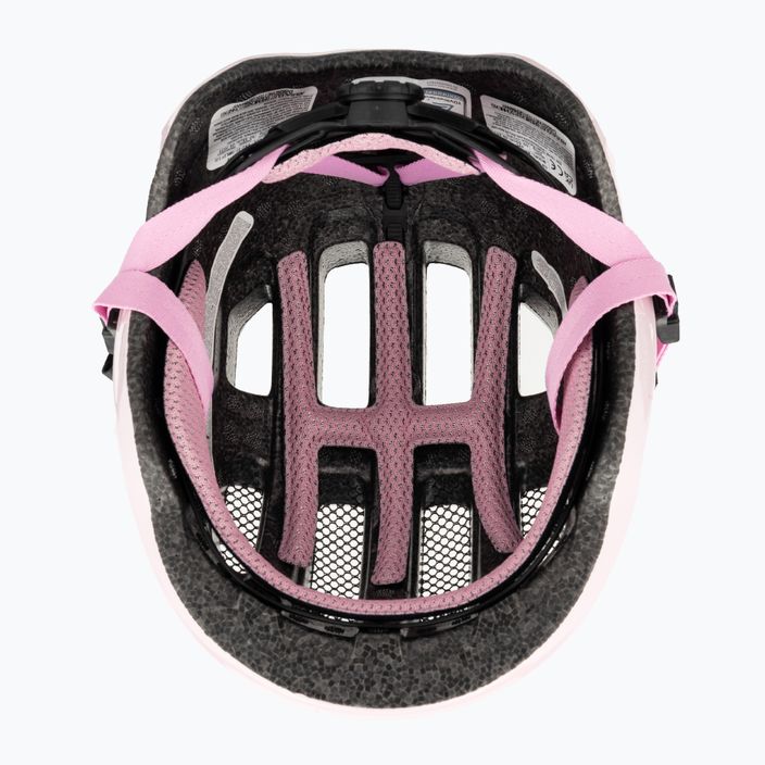 ABUS gyermek kerékpáros sisak Smiley 3.0 rózsaszín hercegnő 5