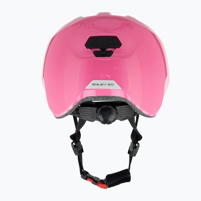 ABUS gyermek kerékpáros sisak Smiley 3.0 csillogó rózsaszínű 3