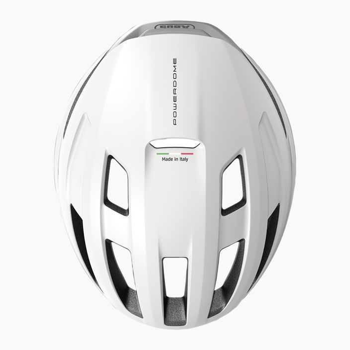 kerékpáros sisak ABUS PowerDome MIPS polar white 4