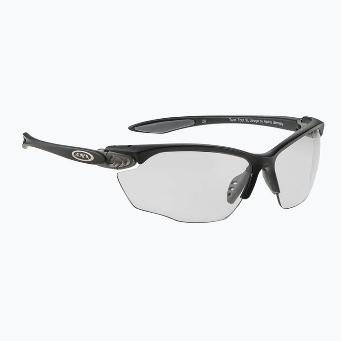 Kerékpáros szemüveg Alpina Twist Four V black matte/black 6
