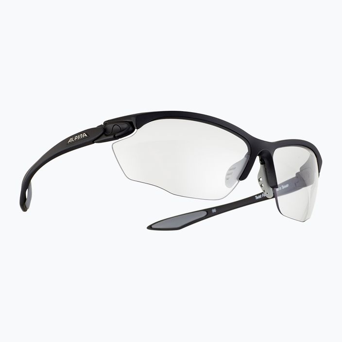Kerékpáros szemüveg Alpina Twist Four V black matte/black 7