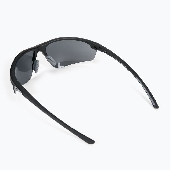 Kerékpáros szemüveg Alpina Tri-Effect 2.1 black matte/black mirror/clear/orange mirr 2