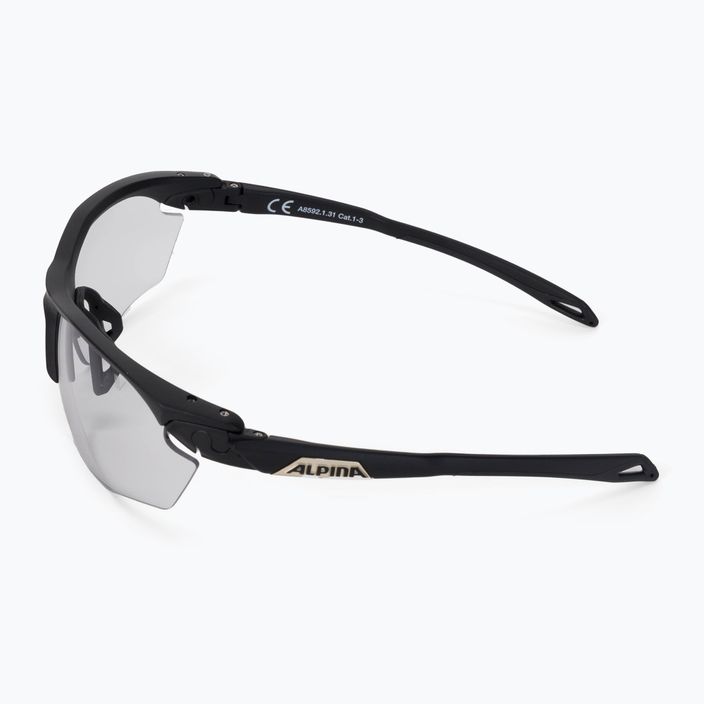Kerékpáros szemüveg Alpina Twist Five Hr V black matte/black 4