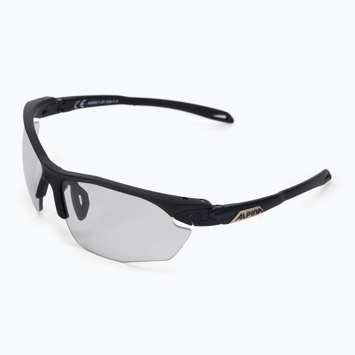 Kerékpáros szemüveg Alpina Twist Five Hr V black matte/black 5