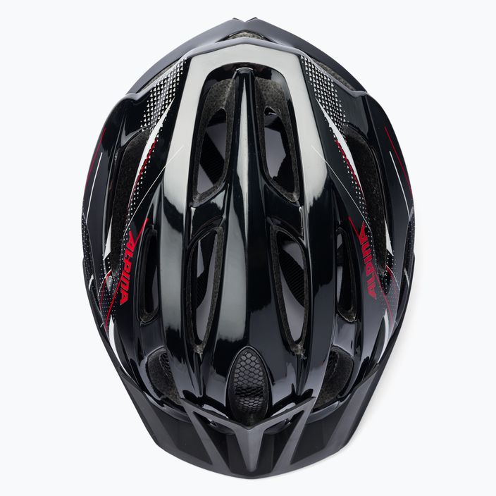 Kerékpáros sisak Alpina MTB 17 black/white/red 6