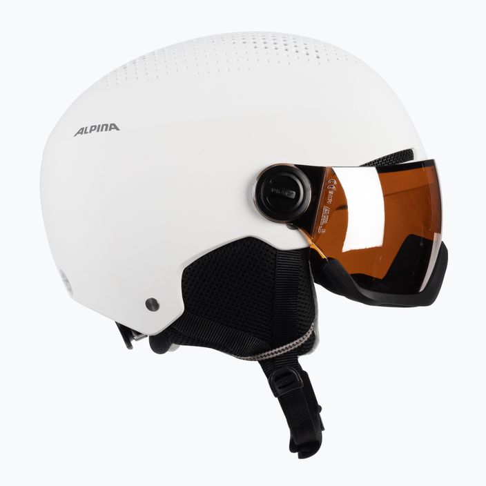 Alpina Arber Visor Q Lite síbukósisak fehér 9228312 4