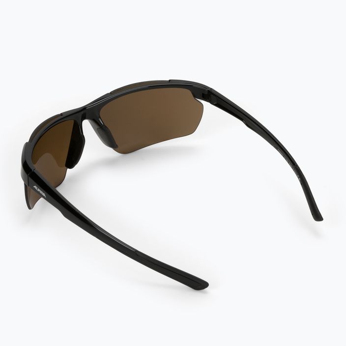 Kerékpáros szemüveg Alpina Defey HR black matte / white / black 2